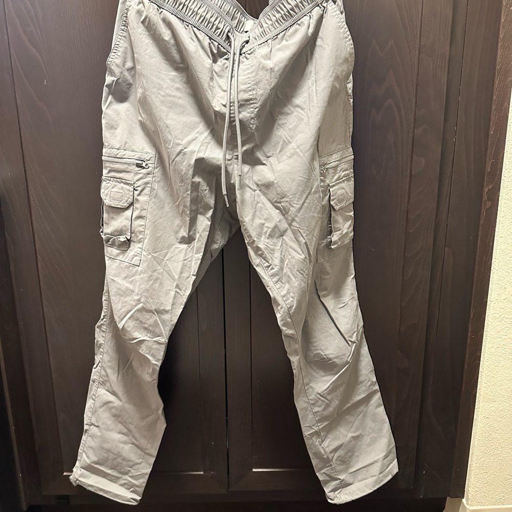 PacSun Light Gray Cargo Pants